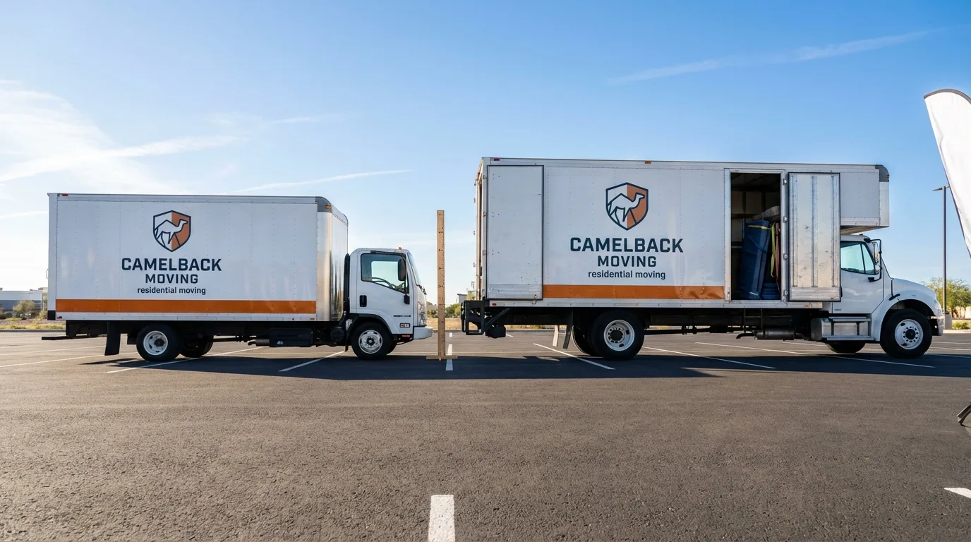 Moving truck size capacity guide in New Port Richey
